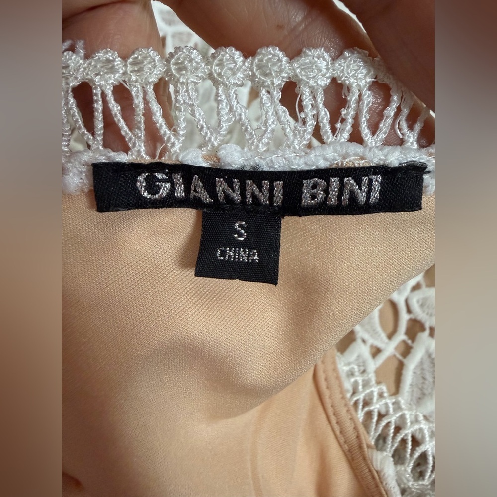 Gianni Bini Cream Lace Midi Dress size S new without tag - Picture 2 of 10